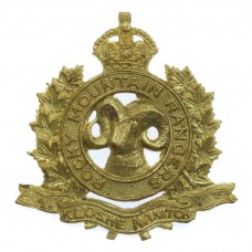 Canadian Rocky Mountain Rangers Cap Badge - King's Crown