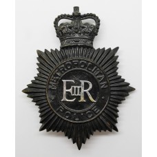 Metropolitan Police Night Helmet Plate - Queen's Crown