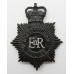 Metropolitan Police Night Helmet Plate - Queen's Crown