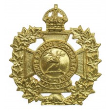 Canadian Hastings & Prince Edward Regiment Cap Badge - King's Crown