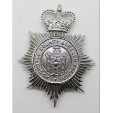 Rochdale County Borough Police Helmet Plate - Queen's Crown