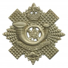 Highland Light Infantry of Canada Cap Badge - King's Crown