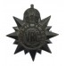 Canadian Victoria Rifles of Canada Cap Badge - King's Crown