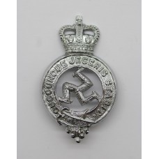 Isle of Man Constabulary Collar Badge - Queen's Crown