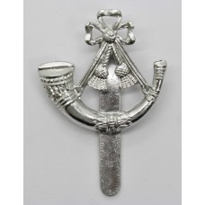 Light Infantry  Anodised (Staybrite) Cap Badge