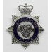 Lincolnshire Police Enamelled Cap Badge - Queen's Crown