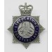 Lincolnshire Constabulary Senior Officer's Enamelled Cap Badge - Queen's Crown