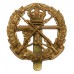 Small Arms School Brass Cap Badge - King's Crown