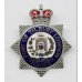 Port of Tilbury London Police Enamelled Cap Badge - Queen's Crown