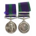 General Service Medal (Clasp - Brunei) & Campaign Service Medal (Clasps - Borneo, Malay Peninsula) - Rfn. W.T. Croall, 1st Green Jackets