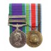 Campaign Service Medal (Clasps - Northern Ireland, Air Operations Iraq) and UN Bosnia Medal - Cpl. C.P. Davies, Royal Signals
