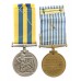 Queen's Korea Medal and UN Korea Medal Pair - Tpr. H. Gillick, 1st Royal Tank Regiment