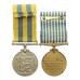 Queen's Korea and UN Korea Medal Pair - Tpr. J.T. Edwards, 5th Dragoon Guards