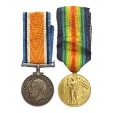 WW1 British War & Victory Mentioned In Despatches Medal Pair - Sjt. F.C. Morgan, 131st Heavy Battery, Royal Garrison Artillery