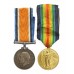WW1 British War & Victory Mentioned In Despatches Medal Pair - Sjt. F.C. Morgan, 131st Heavy Battery, Royal Garrison Artillery