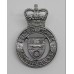 Leicestershire Constabulary Cap Badge - Queen's Crown