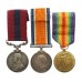 WW1 Distinguished Conduct Medal, British War Medal & Victory Medal - Sgt. F. Snow, 17th Bn. (1st South East Lancashire Bantams) Lancashire Fusiliers - Wounded