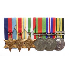 WW2 and Africa General Service (Clasp - Kenya) Medal Group of Six- Major A.E. Fryer, Royal Electrical & Mechanical Engineers