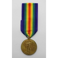 WW1 Victory Medal - Pte. C. Garrett, Cheshire Regiment