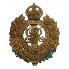 George V Royal Engineers Cap Badge