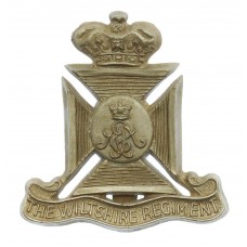 Wiltshire Regiment WW2 Plastic Economy Cap Badge