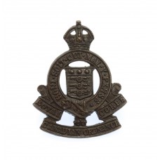 Royal Canadian Army Ordnance Corps Officers Service Dress Collar Badge