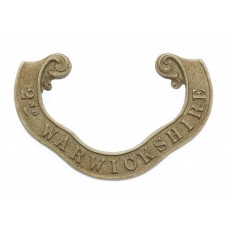 Victorian 2nd Warwickshire Militia Forage Cap Badge