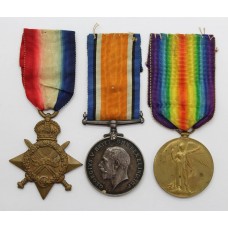 WW1 1914-15 Star Medal Trio - Spr. C.W. Benger, Royal Engineers (Railways)