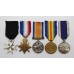 Order of St. John (Officer), WW1 1914-15 Star Trio and R.F.R. Long Service & Good Conduct Medal Group of Five - R.G. Hill, Royal Navy / Royal Fleet Reserve