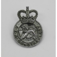 United Kingdom Atomic Energy Authority (U.K.A.E.A.) Constabulary Collar Badge - Queen's Crown