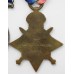 WW1 1914 Mons Star Medal Trio - Pte. D. McCulloch, 19th Hussars