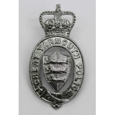 Great Yarmouth Police Cap Badge - Queen's Crown