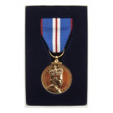 2002 Queen Elizabeth II Golden Jubilee Medal in Box of Issue