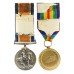 WW1 British War & Victory Medal Pair - Dvr. D. Pickup, Army Service Corps