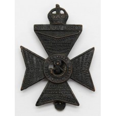 King's Royal Rifle Corps (K.R.R.C.) Cap Badge - King's Crown