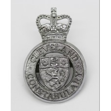 Cleveland Constabulary Cap Badge - Queen's Crown