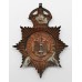 East Suffolk Police Night Helmet Plate - King's Crown