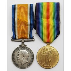 WW1 British War & Victory Medal Pair - Pte. J. Maddison, East Yorkshire Regiment