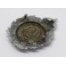 Dudley Borough Police Wreath Helmet Plate - King's Crown