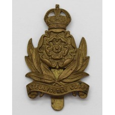 Intelligence Corps Cap Badge - King's Crown