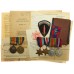 Wallace Family WW1 and WW2 Father & Son Medal Group - West Yorkshire Regiment (WW1) and 9th ENSA Cinema Organisation, R.A.S.C. / E.F.I. (WW2)