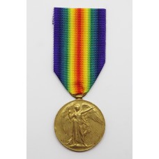 WW1 Victory Medal - Pte. S. Wrigley, Scots Guards - Severely Wounded