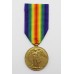 WW1 Victory Medal - Pte. S. Wrigley, Scots Guards - Severely Wounded