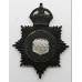 Caenarvonshire Constabulary Night Helmet Plate - King's Crown