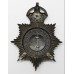 Bedfordshire Constabulary Night Helmet Plate - King's Crown