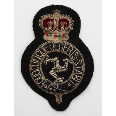 Isle of Man Constabulary Bullion Cap Badge - Queen's Crown