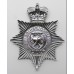 Lincolnshire Police Helmet Plate - Queen's Crown