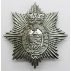 Blackpool Police Helmet Plate - Queen's Crown