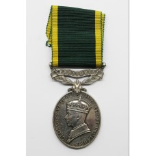 George VI Territorial Efficiency Medal - Pte. J.W. Fairless, Durham Light Infantry