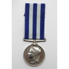 Egypt Medal 1882 - Gnr. H.E. Newton, Royal Marine Artillery - Killed in Action at Kassassin